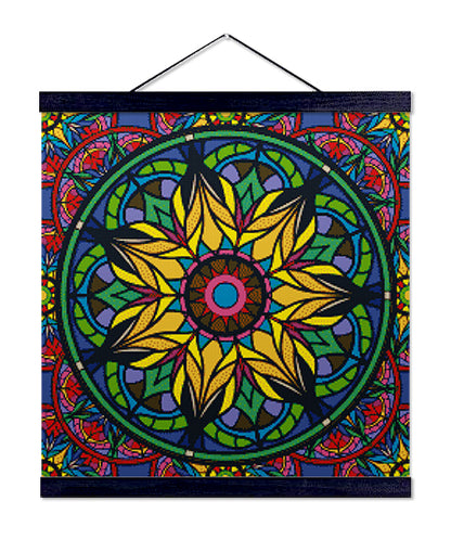 Bohemian Mandala - Premium Diamond Painting Kit