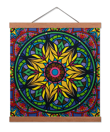 Bohemian Mandala - Premium Diamond Painting Kit