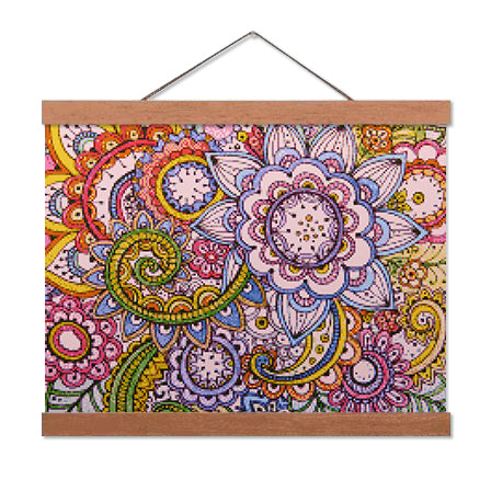 Paisley Mandala - Premium Diamond Painting Kit