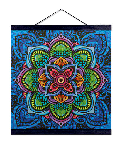 Lotus Mandala - Premium Diamond Painting Kit