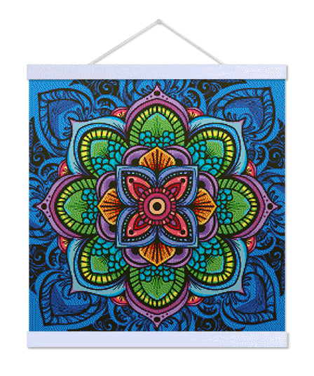 Lotus Mandala - Premium Diamond Painting Kit