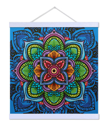 Lotus Mandala - Premium Diamond Painting Kit