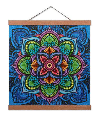 Lotus Mandala - Premium Diamond Painting Kit