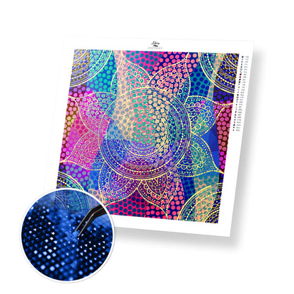 Stencil Mandala - Premium Diamond Painting Kit