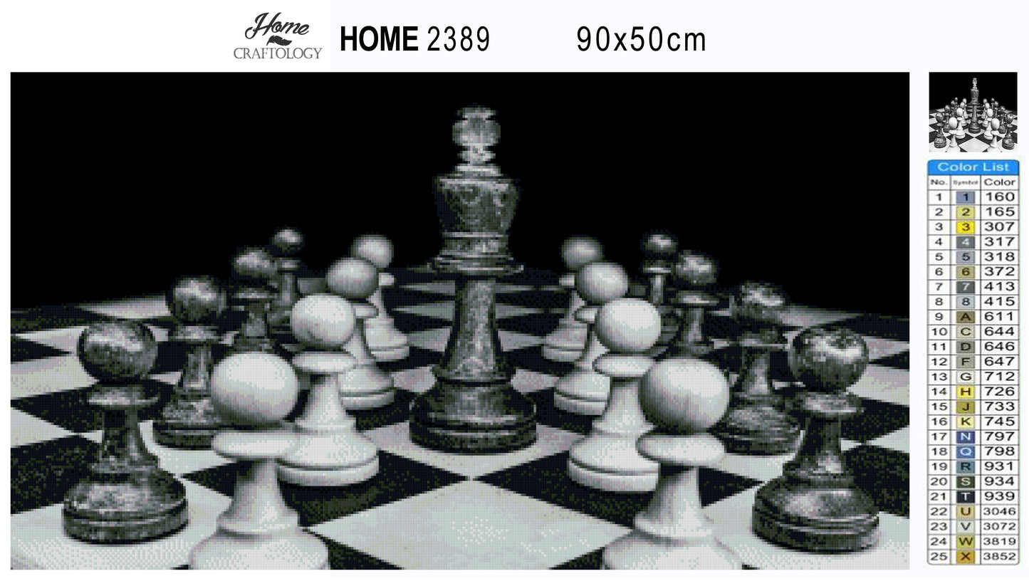 Chess Pieces - Premium Diamond Painting Kit