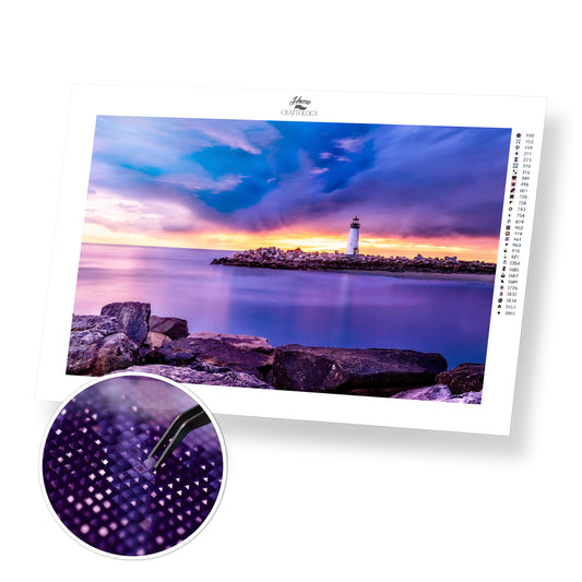 Walton Lighthouse - Premium Diamond Painting Kit