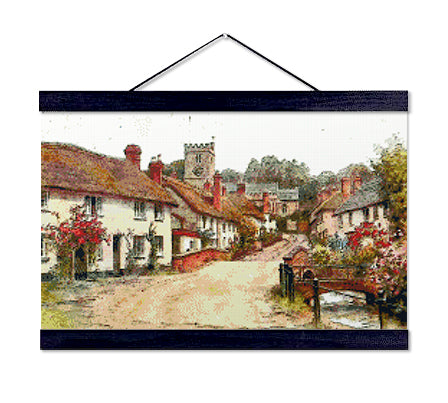 English Village - Premium Diamond Painting Kit