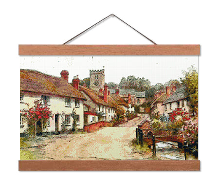 English Village - Premium Diamond Painting Kit