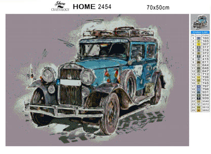 Car for Travelling - Premium Diamond Painting Kit