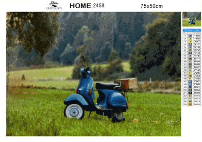 Scooter - Premium Diamond Painting Kit