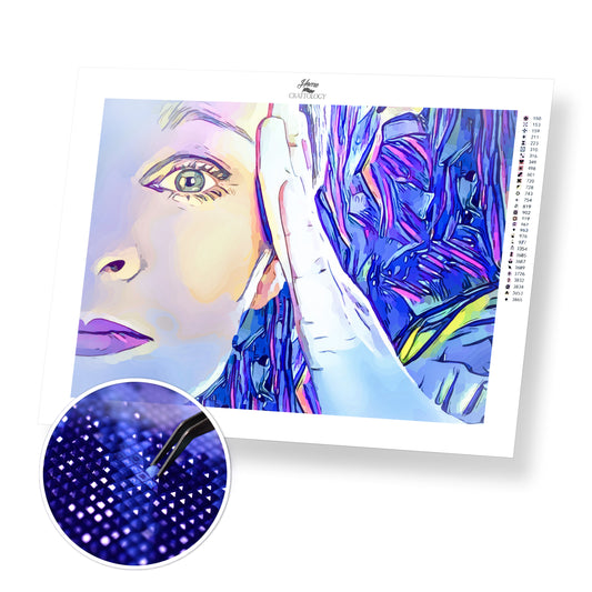 Female Comics Art - Premium Diamond Painting Kit