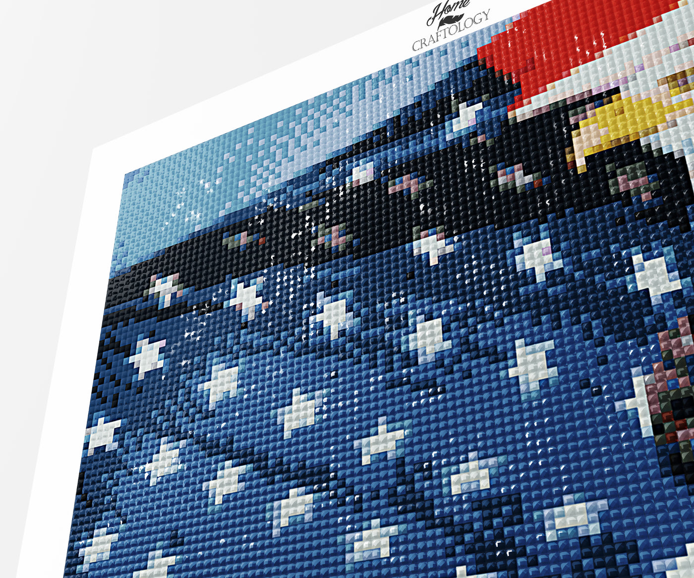 USA Flag with Bald Eagle - Premium Diamond Painting Kit