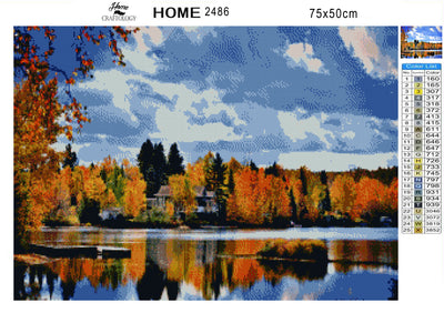 Beautiful Canadian Landscape - Premium Diamond Painting Kit