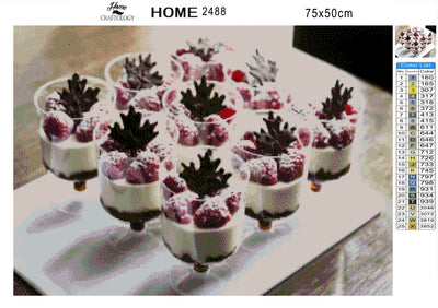 Canadian Dessert - Premium Diamond Painting Kit