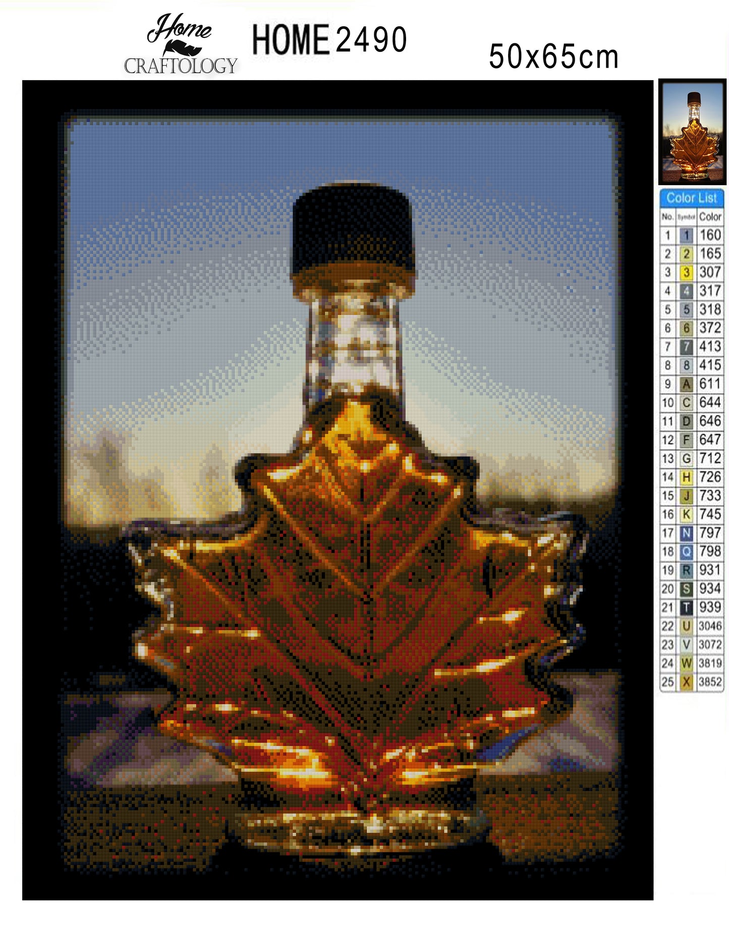 Maple Syrup - Premium Diamond Painting Kit