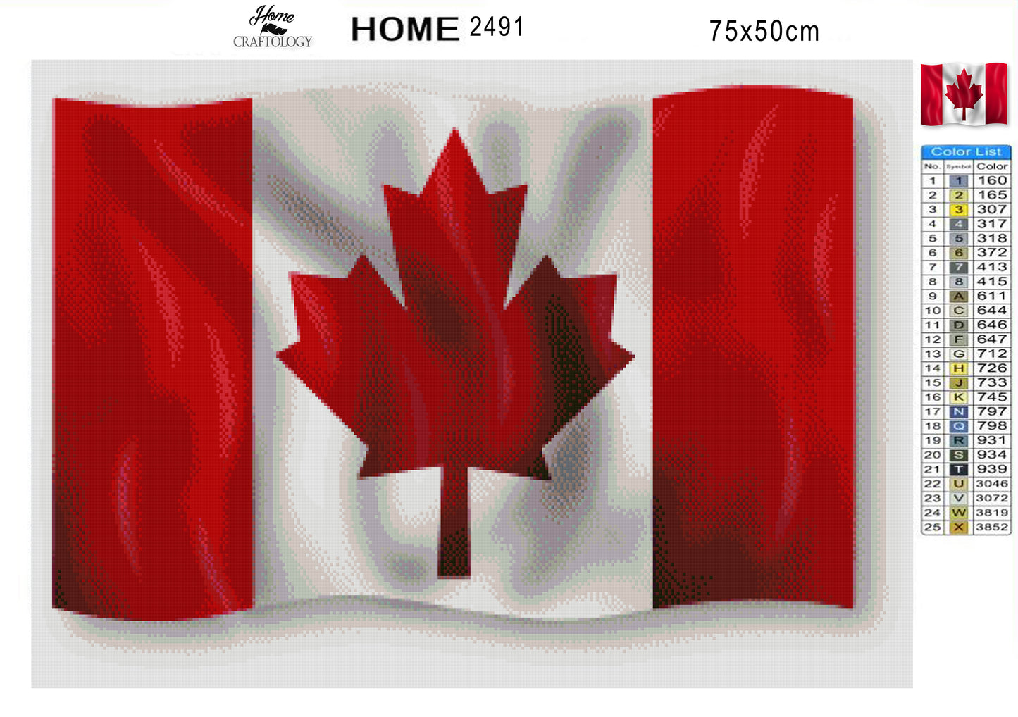 O Canada - Premium Diamond Painting Kit