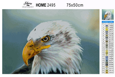 Bald Eagle - Premium Diamond Painting Kit