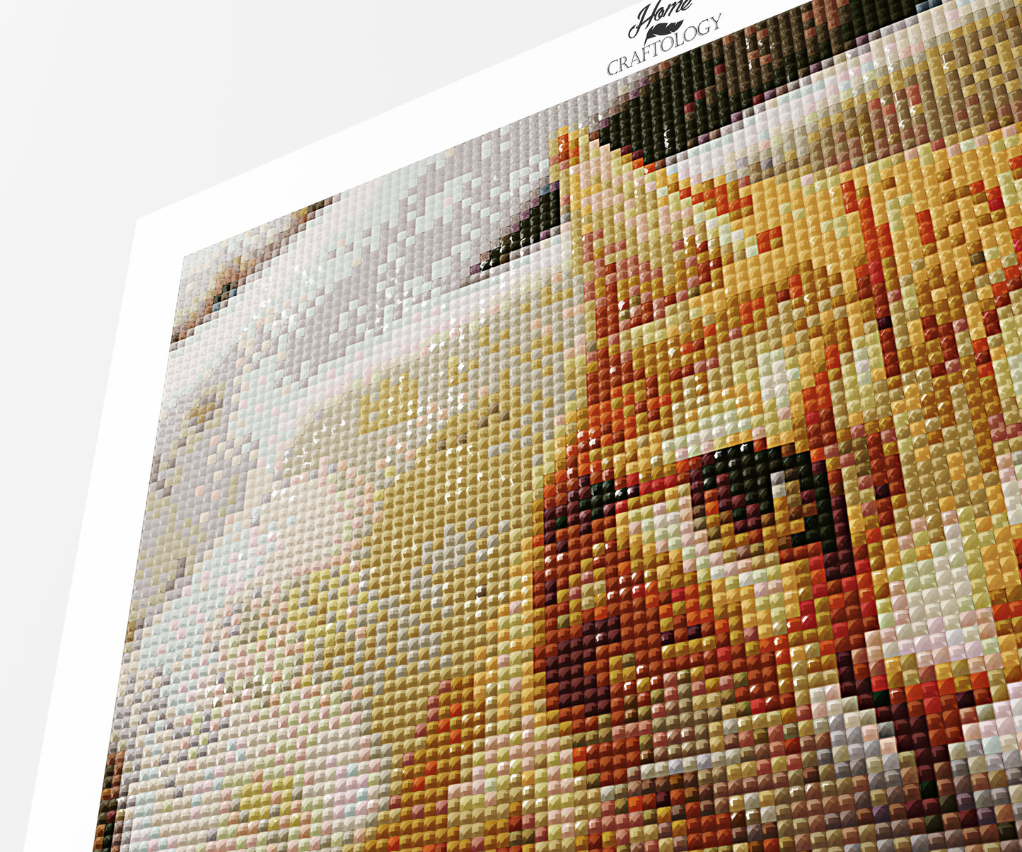 Orange Cat - Premium Diamond Painting Kit