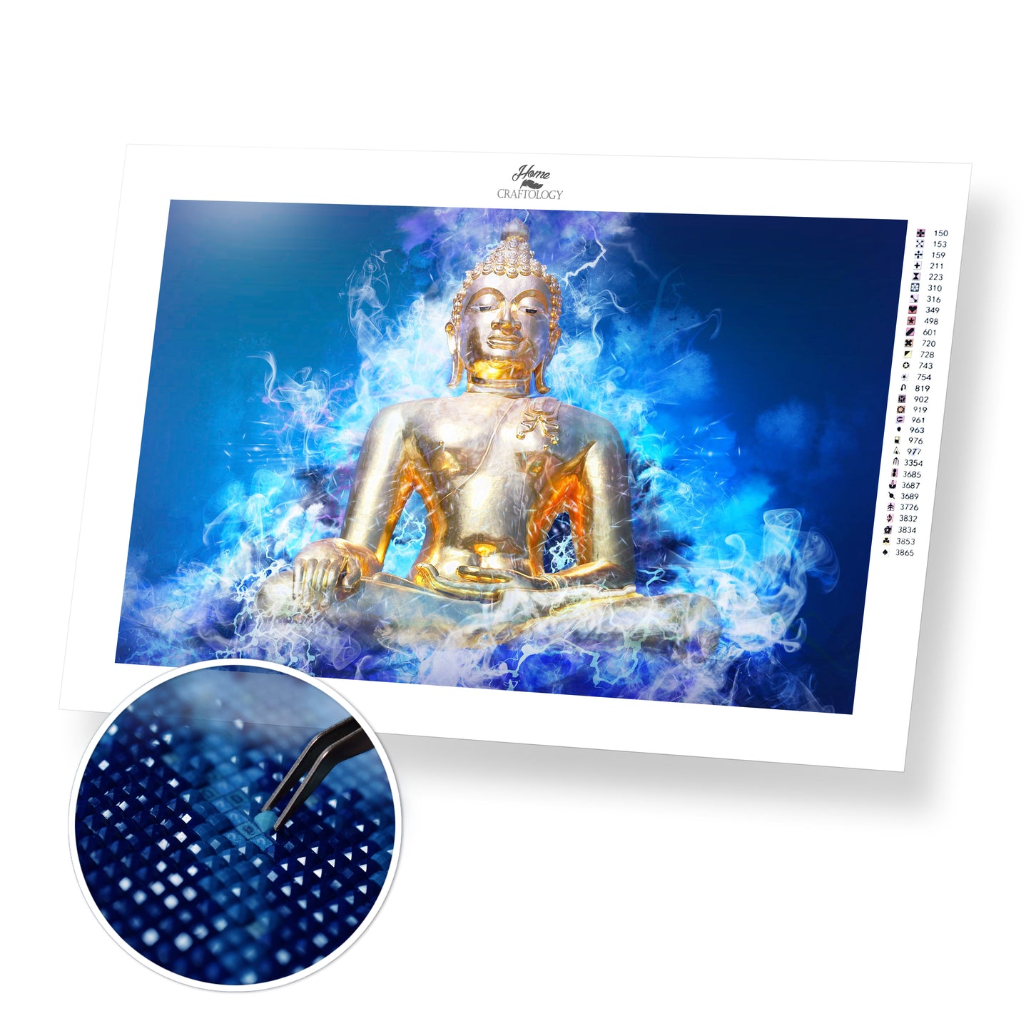 Buddha Energy - Premium Diamond Painting Kit