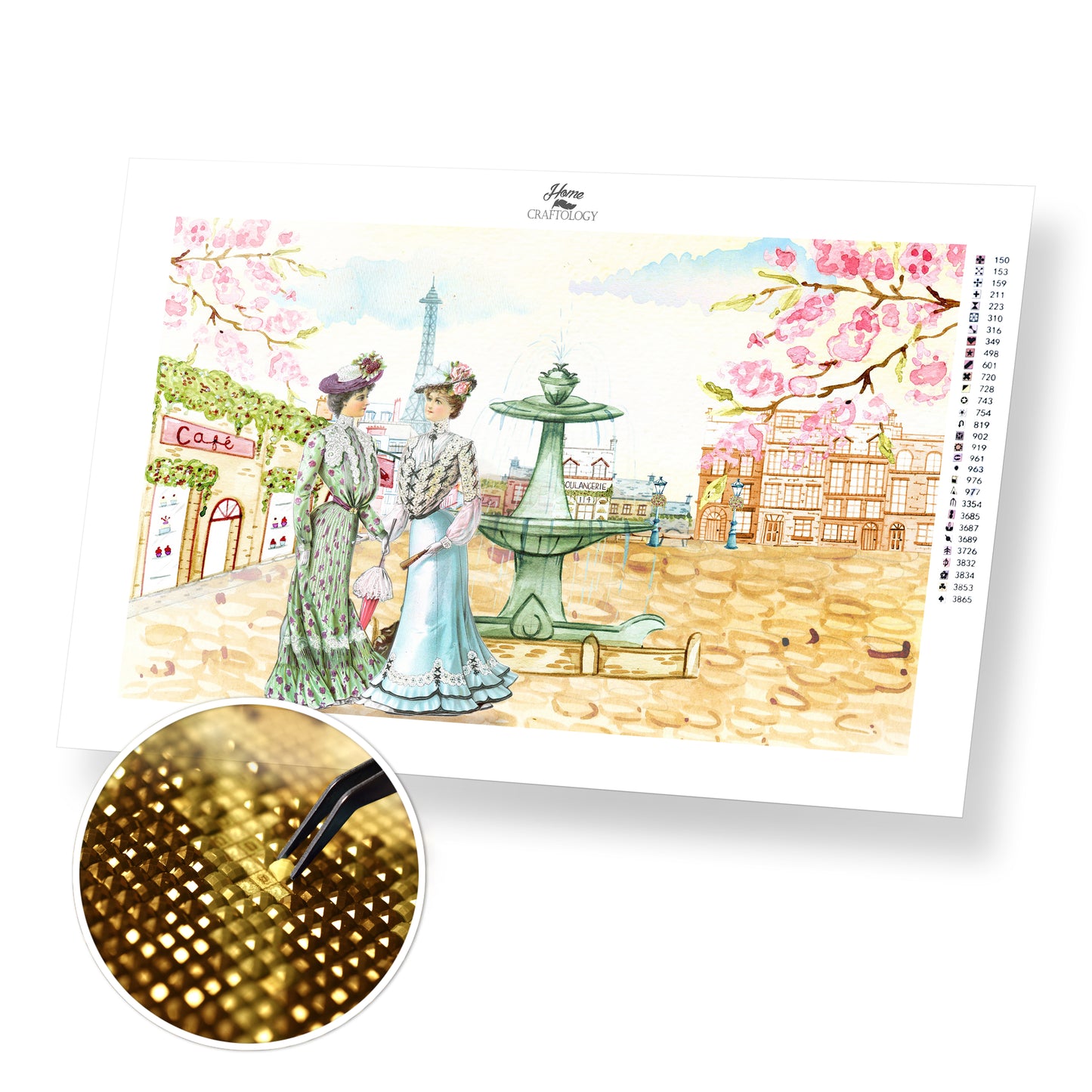 Ladies in Paris - Premium Diamond Painting Kit