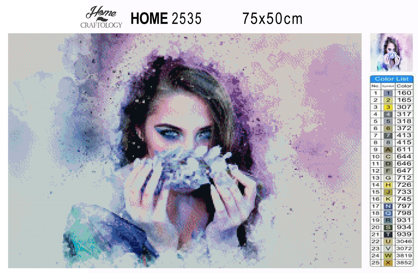 Smell the Flowers - Premium Diamond Painting Kit