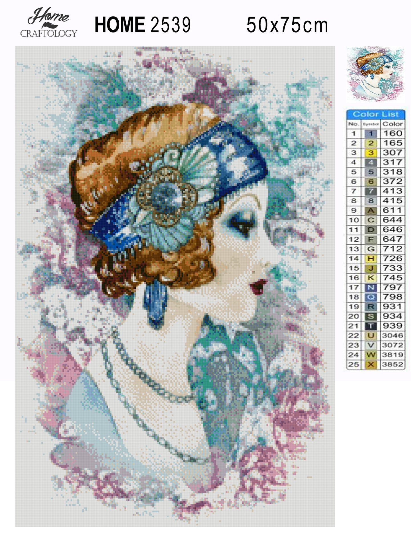 Woman in the 20s - Premium Diamond Painting Kit