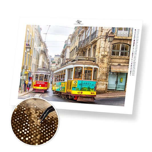 Lisbon, Portugal - Premium Diamond Painting Kit