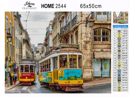 Lisbon, Portugal - Premium Diamond Painting Kit