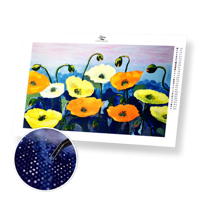 Poppies Painting - Premium Diamond Painting Kit