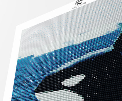 Jumping Orca - Premium Diamond Painting Kit