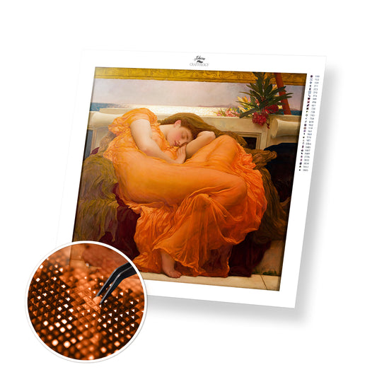 Flaming June - Premium Diamond Painting Kit