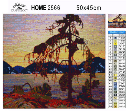 Jack Pine - Premium Diamond Painting Kit