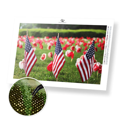 Memorial Day Celebration - Premium Diamond Painting Kit