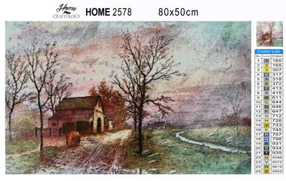 One Autumn Afternoon - Premium Diamond Painting Kit