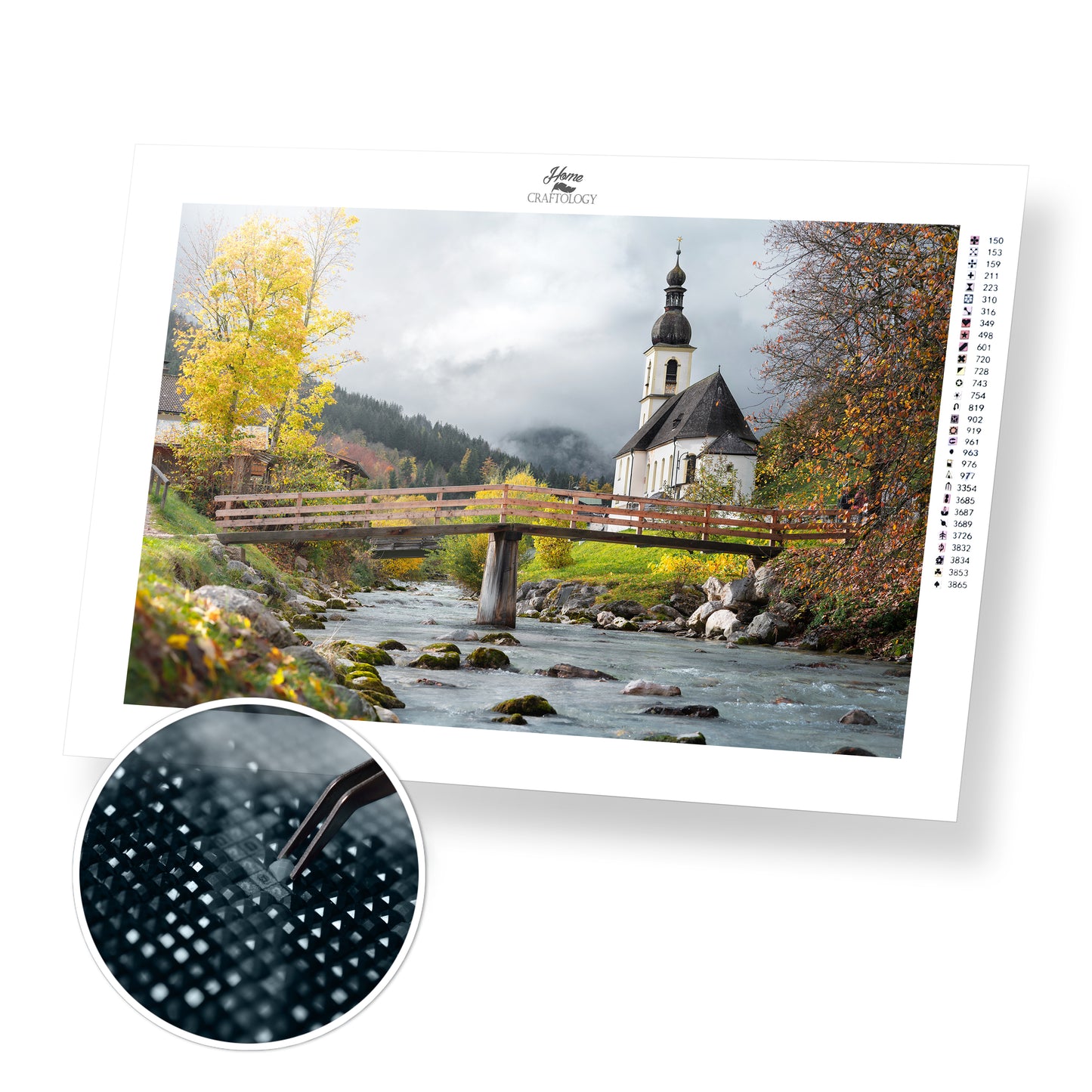 Ramsau, Germany - Premium Diamond Painting Kit