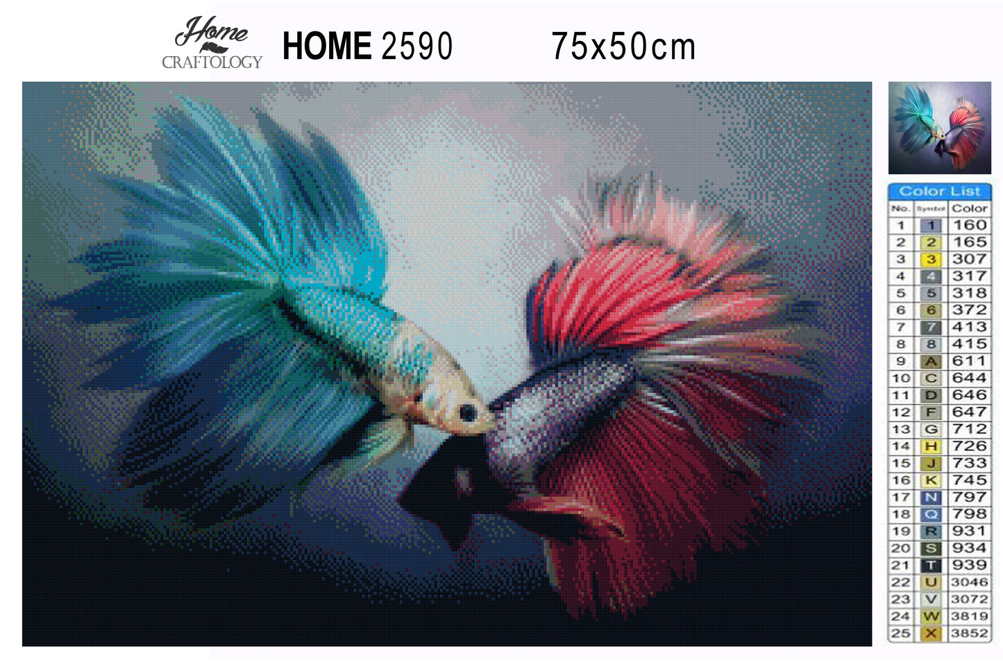 Fish Painting - Premium Diamond Painting Kit