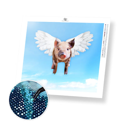Piggy Wings - Premium Diamond Painting Kit