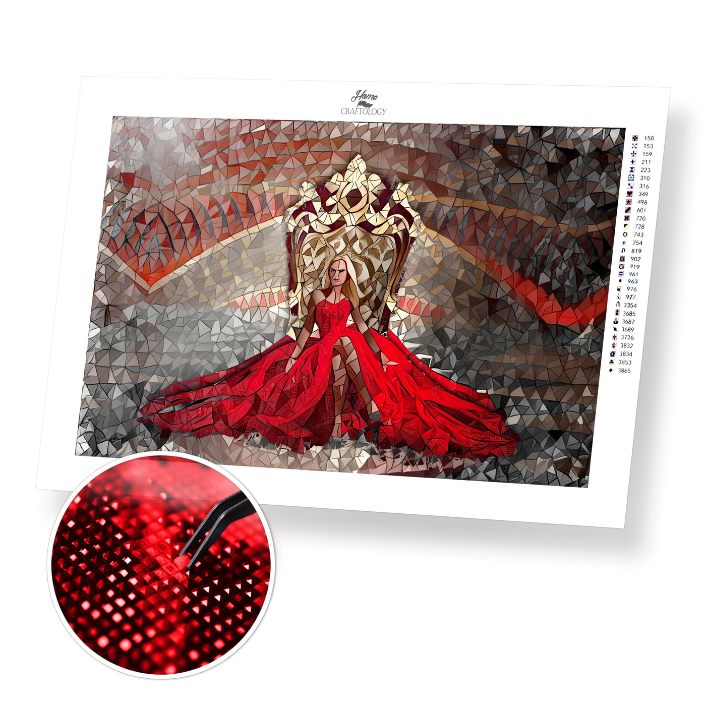 Red Queen - Premium Diamond Painting Kit