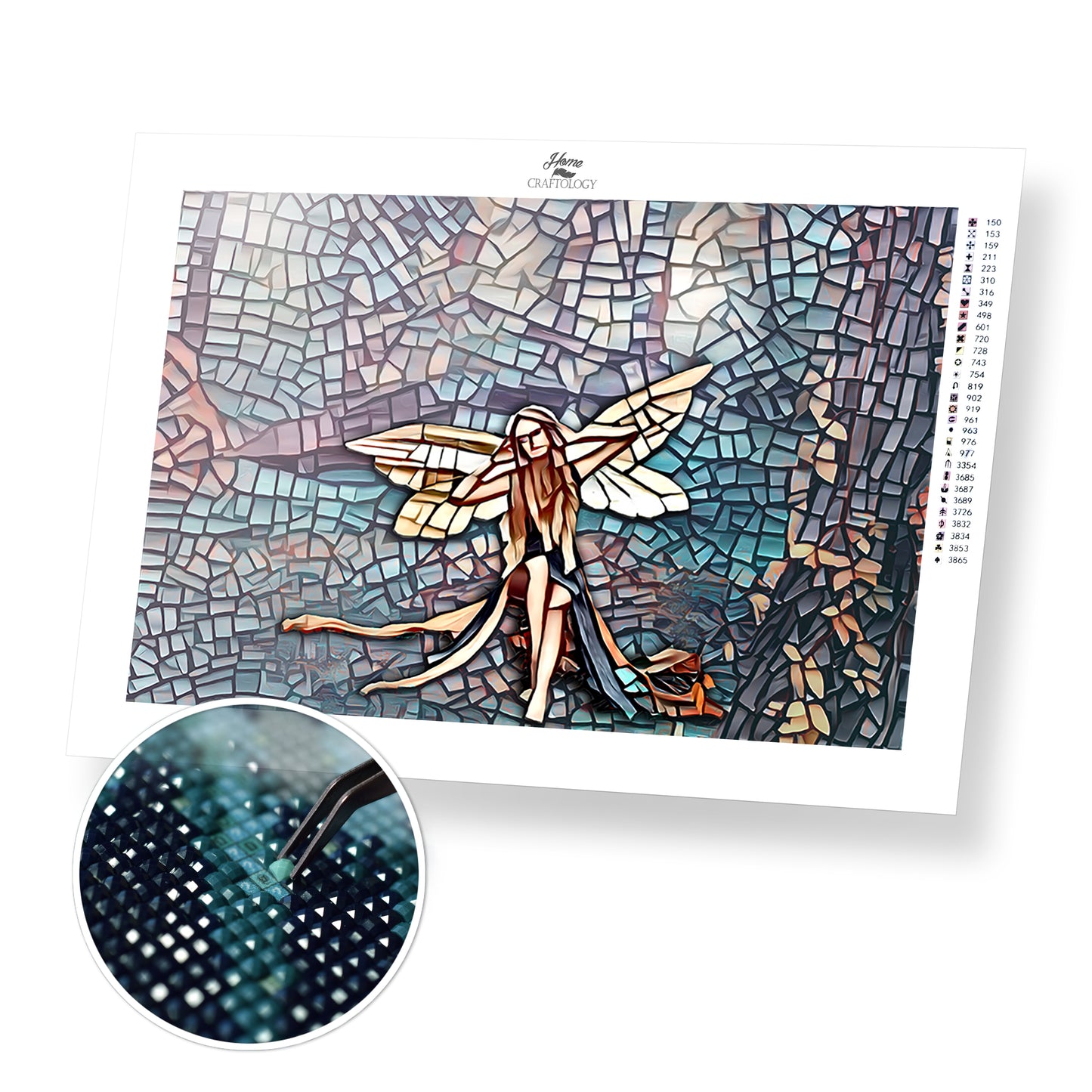 Garden Fairy - Exclusive Premium Diamond Painting Kit