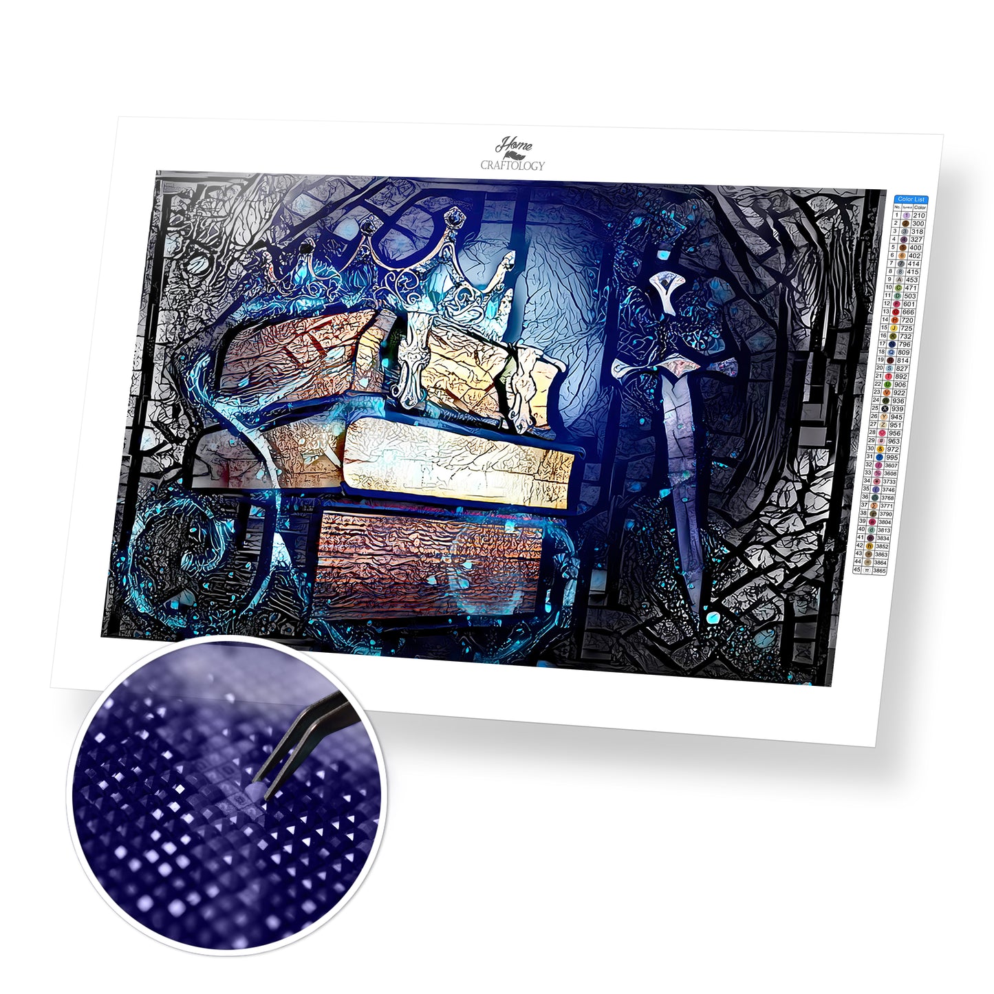 Magical Books - Exclusive Premium Diamond Painting Kit