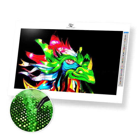 Chinese Dragon - Premium Diamond Painting Kit