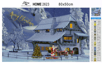 Christmas Postcard - Premium Diamond Painting Kit