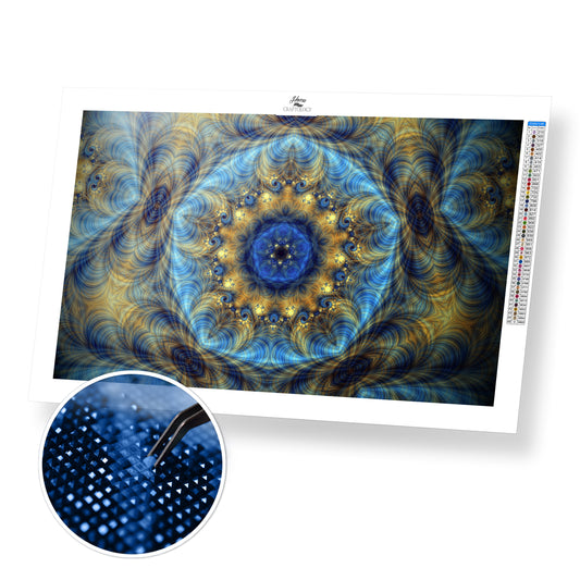 Rosette Mandala - Premium Diamond Painting Kit