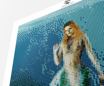 Beautiful Mermaid - Premium Diamond Painting Kit