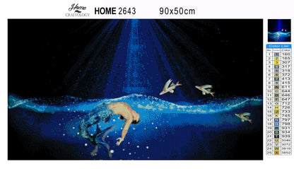 Merman - Premium Diamond Painting Kit