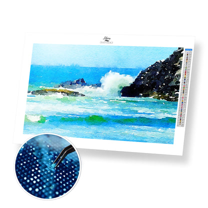 California Coast - Premium Diamond Painting Kit