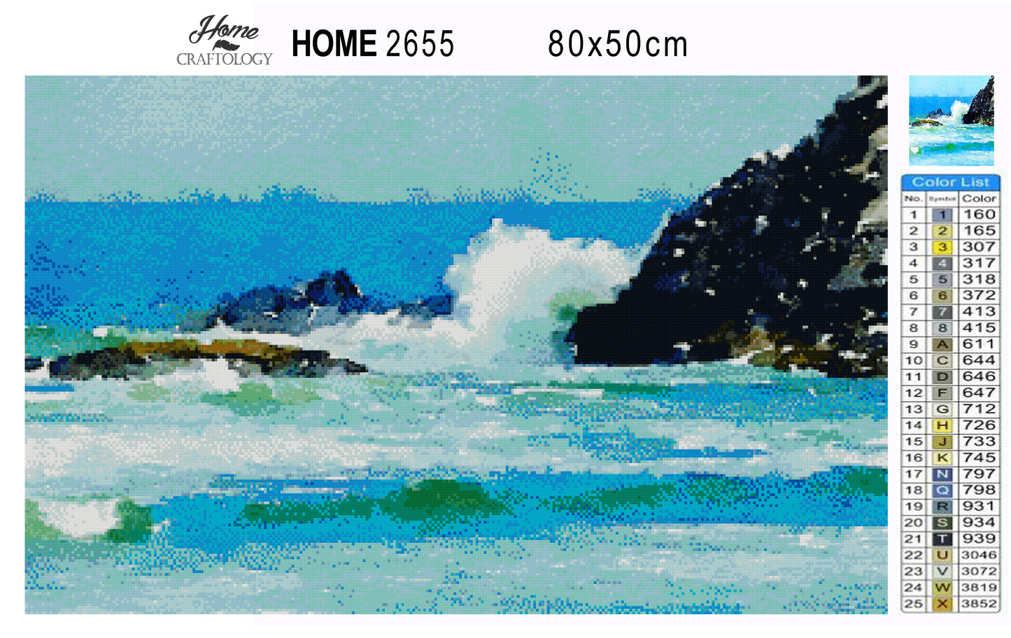 California Coast - Premium Diamond Painting Kit