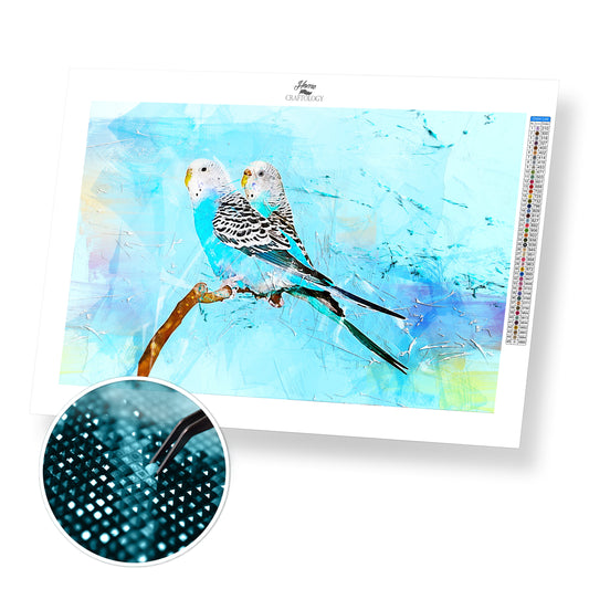 Parrot Painting - Premium Diamond Painting Kit