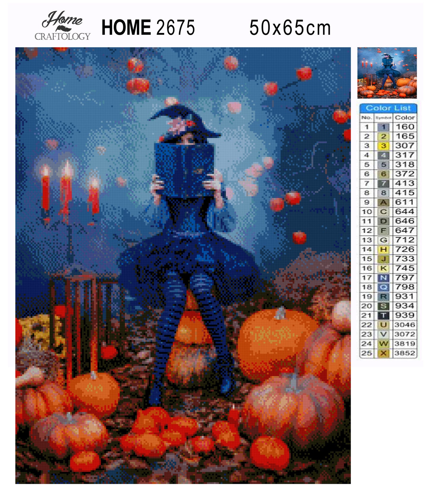 Mischievous Witch - Premium Diamond Painting Kit