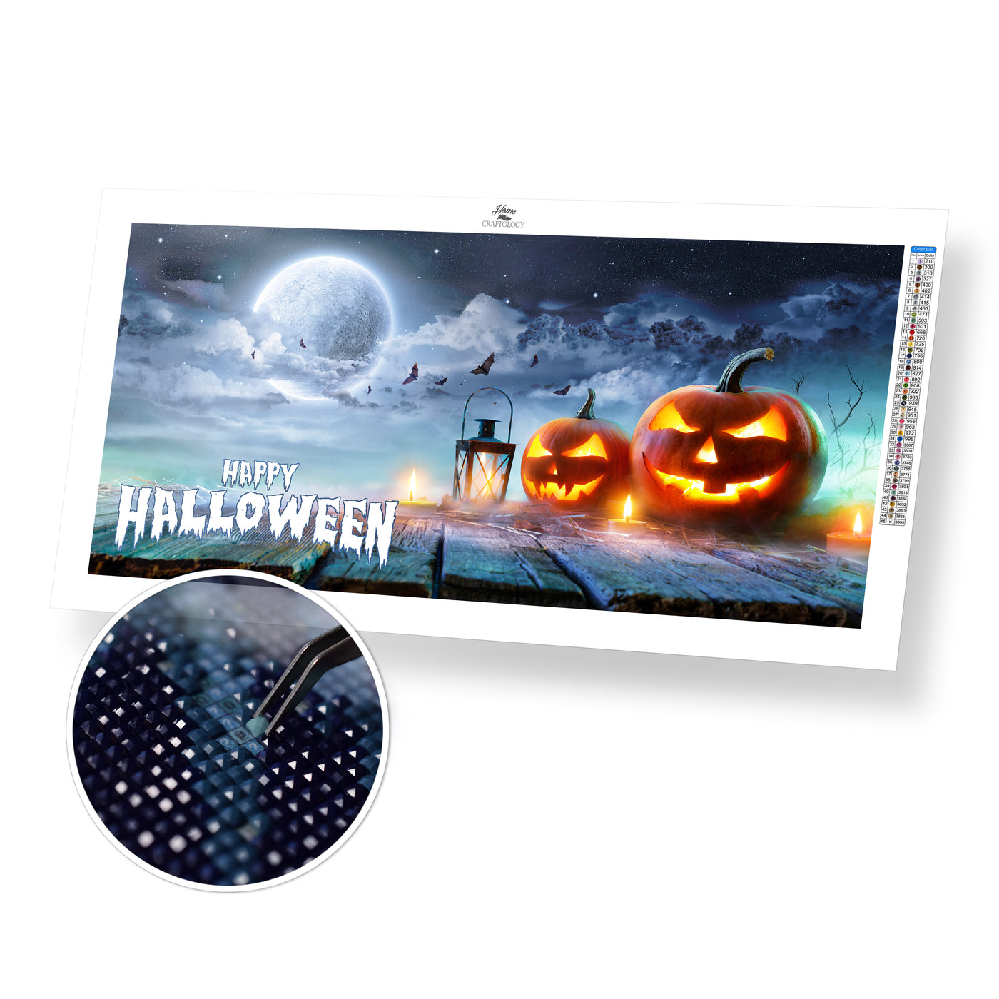 Spooky Halloween - Premium Diamond Painting Kit
